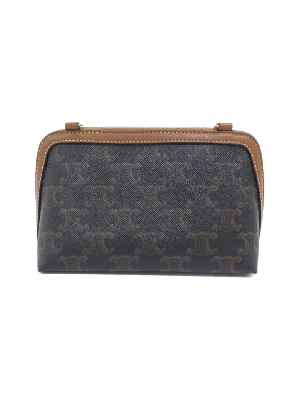 Celine Chain Clutch Tan - Picture 2 of 8